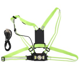 Outdoor Night Running Chest Lights Dual Light Sources IP55 Waterproof Cycling Sports Lighting for Walking Jogging Camping Hiking