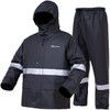 HANMENGXUAN Rain Suits for Men Waterproof Work Heavy Duty Rain