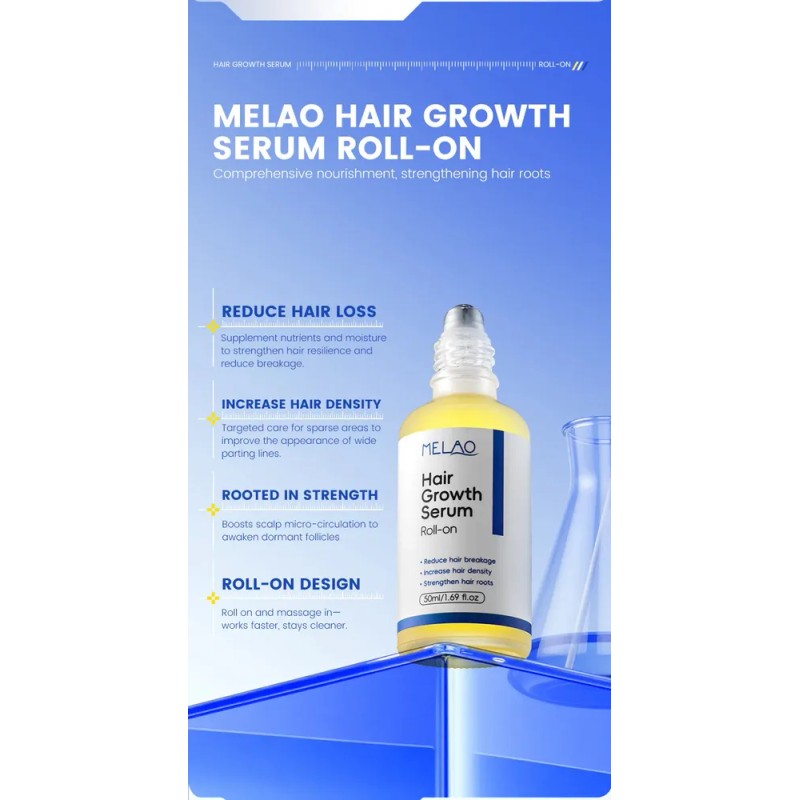 Aceite Enrollable Thick Hair Scalp Essence, 3 Unidades