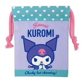 Ki Company Sanrio Characters (Vintage Retro) Mini Drawstring Kuromi SAV-MKC-KU