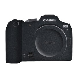 kakotopa Camera Body Protective Skin Compatible with EOS R7,Full Coverage Anti-Scratch Decorative Wrap Film,Precision Cut,Easy to Apply,Removable Sticker (Starry Matte Black)