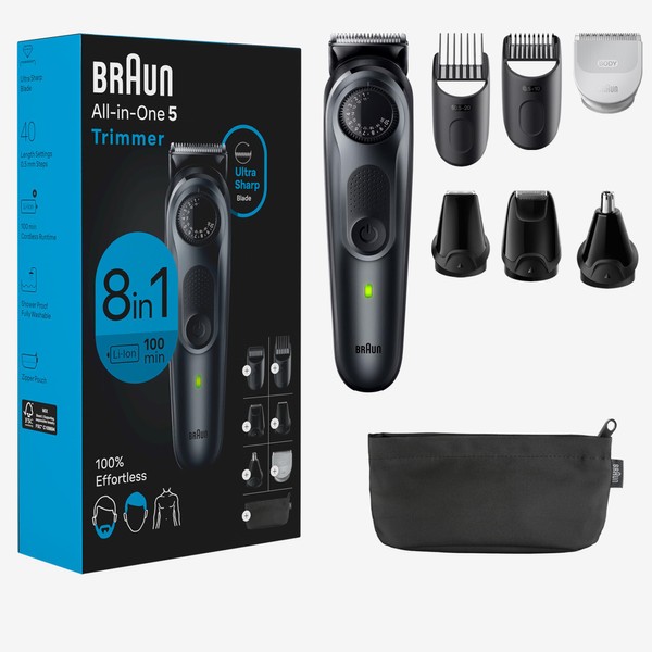 Braun Braun All-in-One Style Kit Series 5 5480, 8-in-1 Trimmer