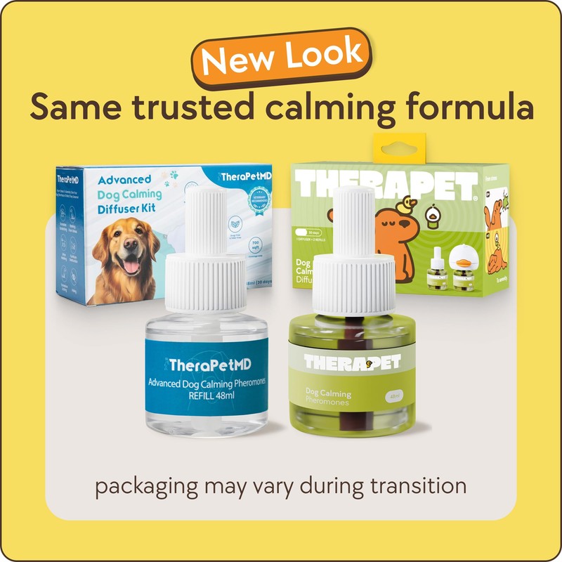 TherapetMD Dog Calming Diffuser - for Stress, Destructive Behavior, Pee