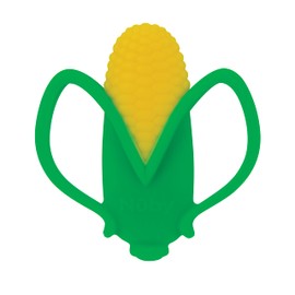 Nuby Mordedor Vegetal de Silicona, sin BPA, 3M, maíz                                                                                                  