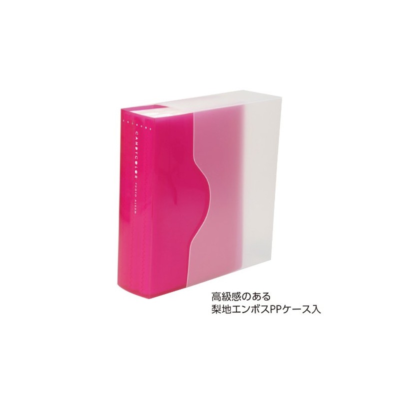 Nakabayashi Pocket Album, Candy Color, Large, 240 Sheets, Blue, Aka-CPL-240-B