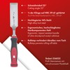 Stubai 356035 STUBAIspecial Wood Chisel,bi-mat.handl 35 mm, Silver/Red/Black