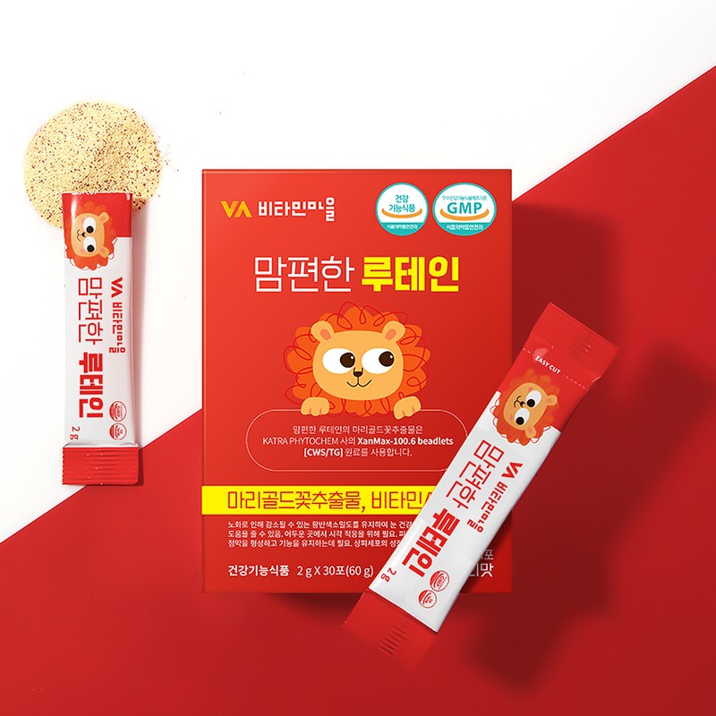 Vitamin Village Comfortable Lutein 30 packets, 1 pack / 비타민마을