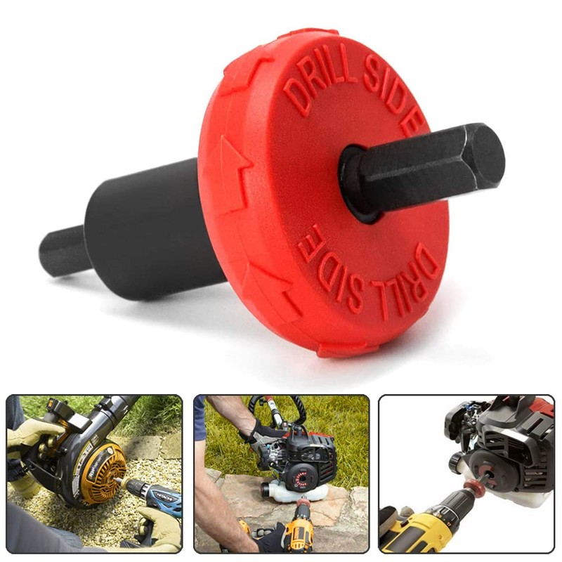 Saipor 2 Pcs Electric Engine Drill Bit Adapter Electric Start