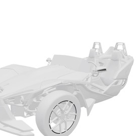 Polaris 2881817-266 Gloss Black Rim and Mirror Decal Kit 2015-2019 Slingshot SL