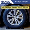 Maxsa 37356-RS Park Right Perfect Parking Self Adhesive Anti-skid Parking