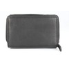 High-quality vintage leather women's purse, thick and compact wallet made