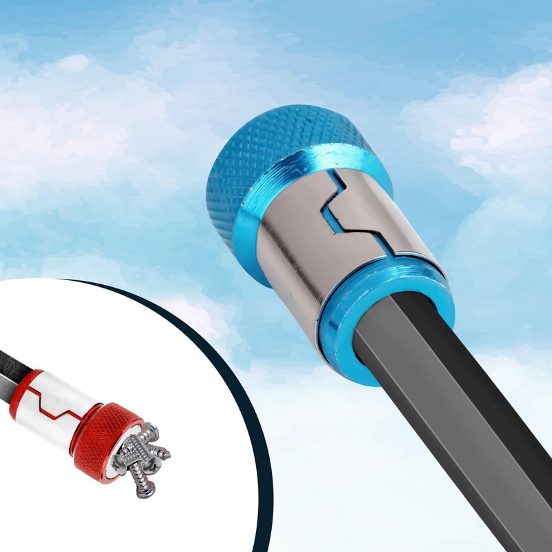 4pcs Screwdriver Head Magnetic Ring, Magnetic Screw Ring Holders with