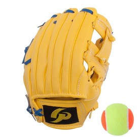 GP 37042Y Junior Kids Magic Catch 8" Yellow Tennis Ball Right Throw Baseball Glove