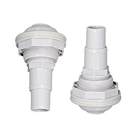 ATIE Above Ground Pool Complete Return Jet Fitting with Gaskets and Adapter Replace Hayward SP1023 1-1/2-Inch FIP Inlet Return Fitting with Locknut and Gasket (2 Pack)