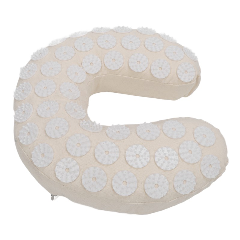 Acupressure Neck Pillow U Shaped Acupoint Massage Reduce Pain Memory
