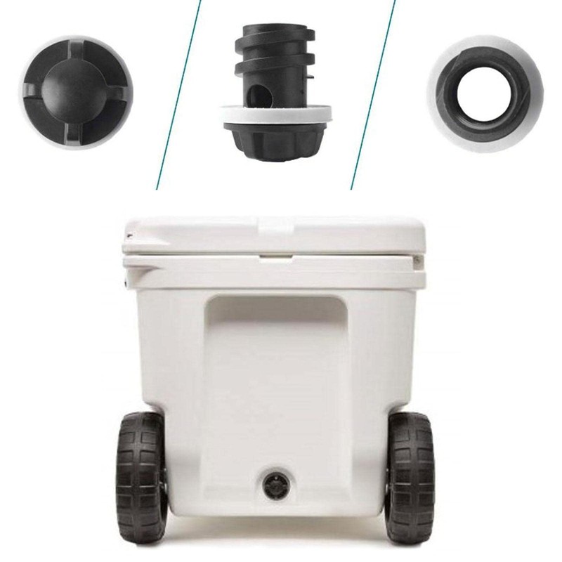 Longlasting Cooler Drain Plugs Replacement, Ergonomically Improved Cooler Replacement Cooler