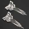 4Pcs Butterfly Tassel Shoes Buckle Ladies Boots Decorative Flower Claw
