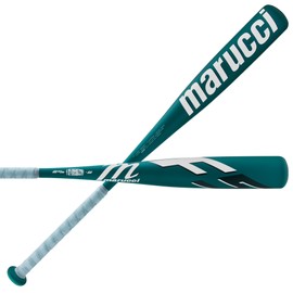 MARUCCI F5 SL -10, 4TH GEN USSSA Senior League 2 3/4" Barrel Baseball BAT, (-5, -8, and -10), 30" / 25 oz, Green/White