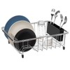 SANNO Dish Drying Rack, Large Dish Rack Adjustable Deep Dish