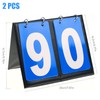 Fizleca 2 Pack Scoreboard Portable, Digital Flip Scoreboard