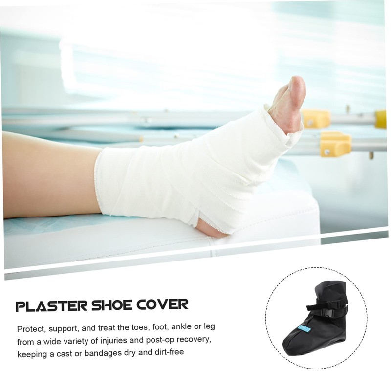 Healeved Medical Foot Cast Boot Cover Straps Comfortable Plaster Foot