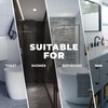Anti Slip Shower Stickers 24 PCS, Invisible Non-Slip Shower Strips