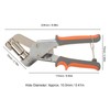 Grommets Eyelet Punch Kit Handheld Portable Hole Puncher Pliers Set