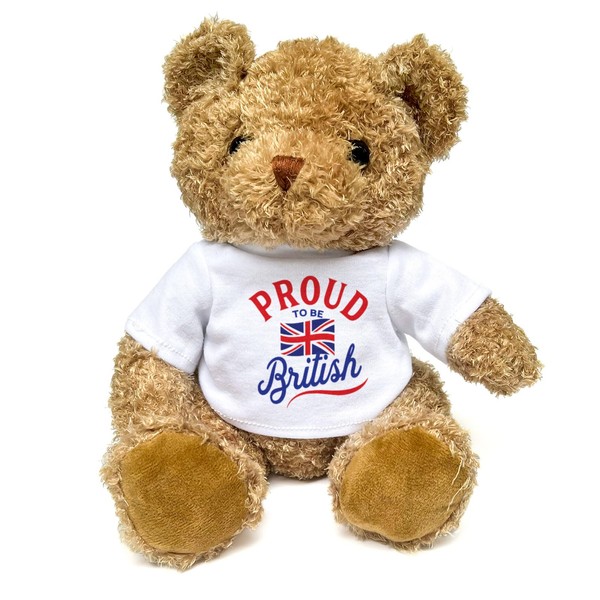 PROUD TO BE BRITISH - Teddy Bear - Cute Soft