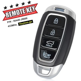 REMOTEFOBFACTORY Prox Smart Key Remote Fob for Hyundai Kona 2018 2019 2020 2021 95440-J9000