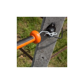 4 x Gallagher Gate Handle Insulator Triple - Pasture Fence Insulators - UV-Stable and Weather-Resistant