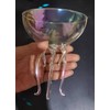 Magic Ocean Jellyfish Glass Cup Colorful Cocktail or Martini Cup