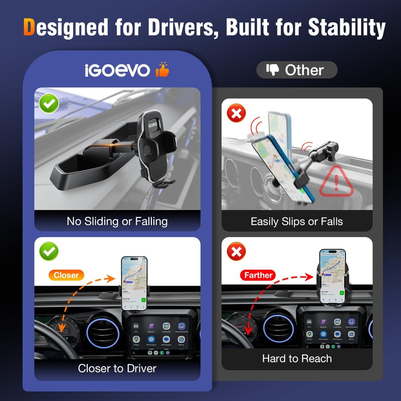 Compatible with 2018–2023 Jeep Wrangler JL JLU & Gladiator JT