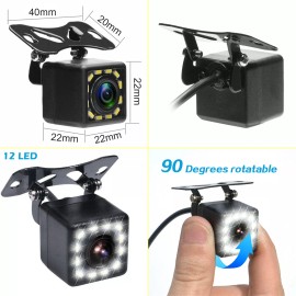 Unbranded Adjust Car Rear View Backup Camera For Honda Accord Crosstour BR-V CR-V CRV CR-Z