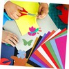 OHPHCALL 60 Sheets Glitter Cardstock Paper Glitter Cardstock for Scrapbook