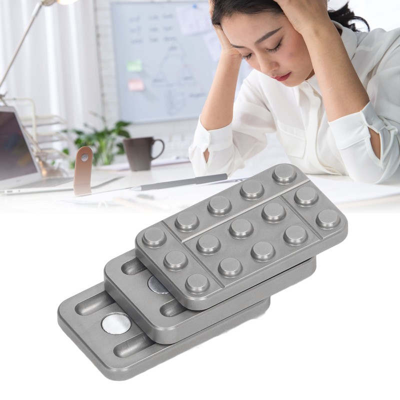 Metal ADHD Autism Push Slider Toy Adult Office Desk Anxiety