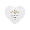 Thoughtful Words Nan Ceramic Heart Shaped Trinket Tray Gift Idea