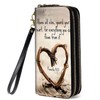 BWOOLL Quote Bible Verse Proverbs 4:23 Print Wallet for Women