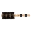 Dannyco Professional Oakwood Handle Circular Brush With 100% Pre-Softened Natural