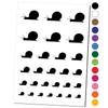 Snail On the Move Solid Temporary Tattoo Water Resistant Fake