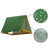 Swing Set Replacement Tarp, 43 X 90 Inch Tarp Canopy