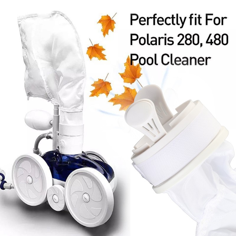 2Pcs/set Filter Bags For Polaris 280 480 Zipper Filter Bag