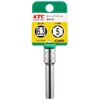 京都機械工具(KTC) ディープソケット 6.3mm (1/4ンチ) B2L-05-H