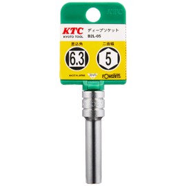京都機械工具(KTC) ディープソケット 6.3mm (1/4ンチ) B2L-05-H