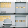 [2Pack Large Door Sweep] Huge Gap Door Draft Stopper, 3-2/5"W