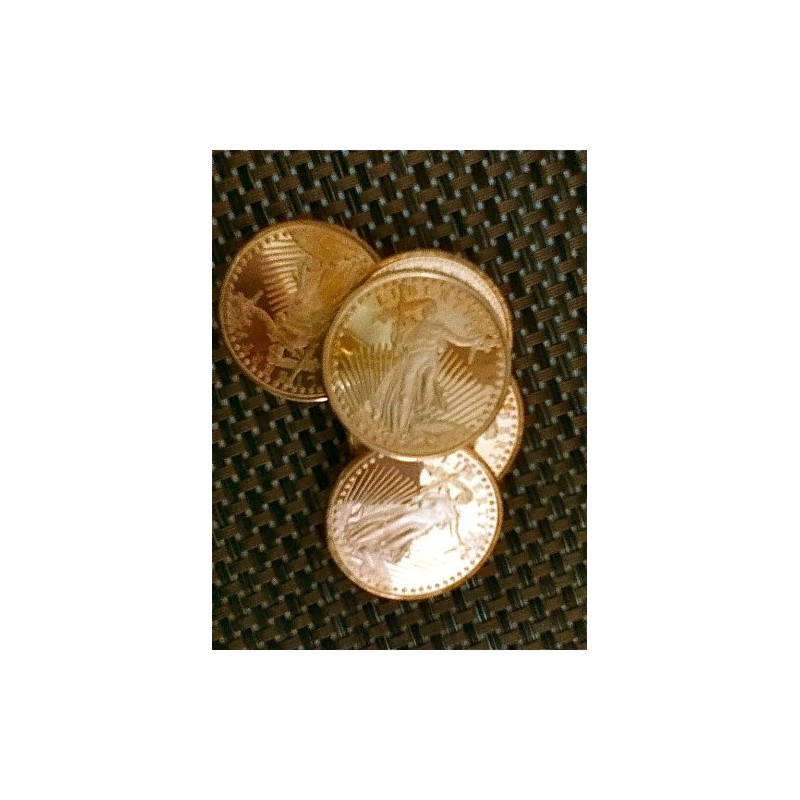 1 Ounce .999 Fine Copper Round: St. Gaudens (New Item)