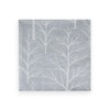 Winter Trees Silver & White Napkin Dinner - 20 Per