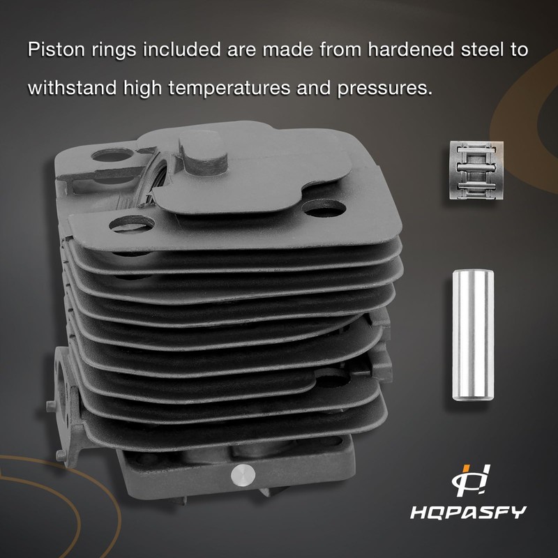 Cylinder Piston Repair Kit Compatible with Ryobi Homelite Chainsaw RY3714,