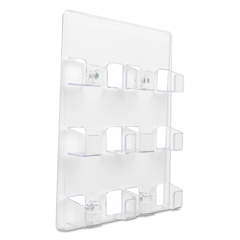 Deflecto Single Landscape Business Card Holder 70601 - Black