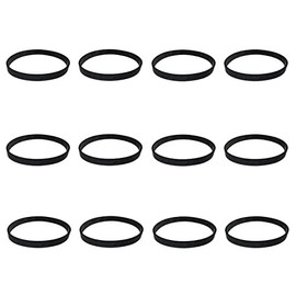 LEFITPA 12 Pack Replacement Vacuum Cleaner Belt for Eureka Style U Whirlwind Victory 38441 61120 61120A 61120B 61120C 61120D Models