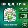 Frog Magnets - Rainbow Frog Magnet - Funny Frog Magnet